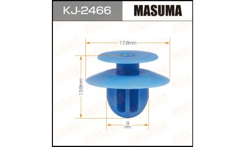 Клипса крепёжная обшивки салона Masuma, для Mitsubishi, арт. KJ-2466