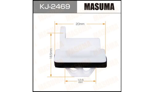 Клипса крепёжная порогов Masuma, для Honda, арт. KJ-2469