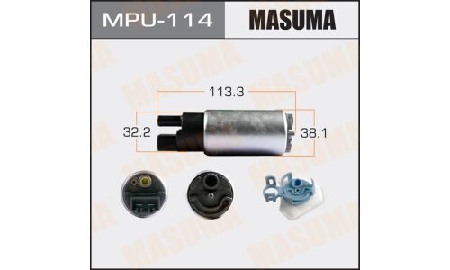 Насос топливный (бензонасос) Masuma, с фильтром, для Toyota Land Cruiser Prado / 4Runner, арт. MPU-114