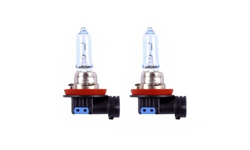 Лампа галогенная Koito White Beam H9 (PGJ19-5, T11), 12В, 65Вт (соответствует 120Вт), 4000К, комплект 2 шт, арт. P0759W