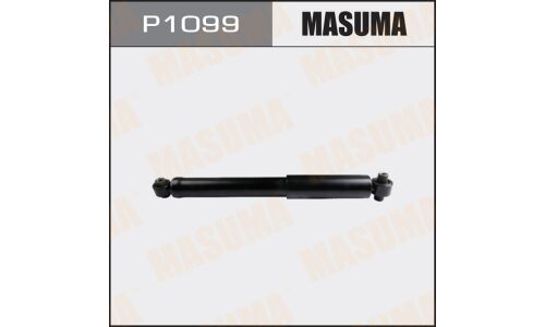 Амортизатор Masuma газомасляный двухтрубный, задний, правый/левый с защитным комплектом, 1 шт, арт. P1099 (соответствует KYB 349078)