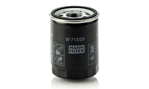 Фильтр масляный MANN-FILTER, арт. W713/29