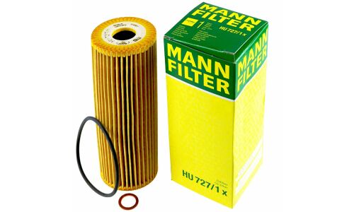 Фильтр масляный MANN-FILTER, арт. HU727/1X