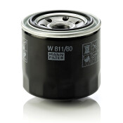 Фильтр масляный MANN-FILTER, арт. W811/80 Фильтр масляный MANN-FILTER, арт. W811/80