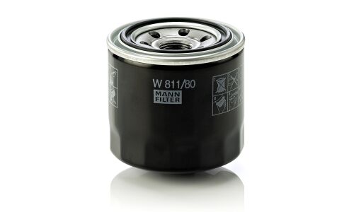 Фильтр масляный MANN-FILTER, арт. W811/80