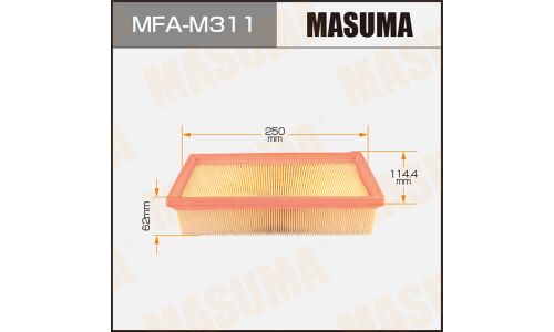 Фильтр воздушный Masuma, арт. MFA-M311