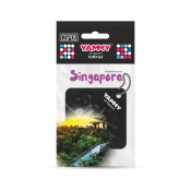 Ароматизатор подвесной Yammy City Skyline Singapore (Сингапур), картон с пропиткой, арт. CSP05 Ароматизатор подвесной Yammy City Skyline Singapore (Сингапур), картон с пропиткой, арт. CSP05