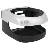 Подстаканник в дефлектор, чёрный/серый Подстаканник в дефлектор, чёрный/серый