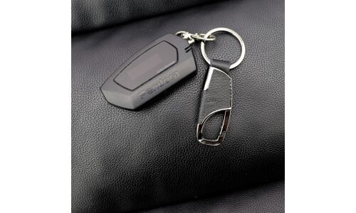 Брелок на ключи (карабин с кольцом)