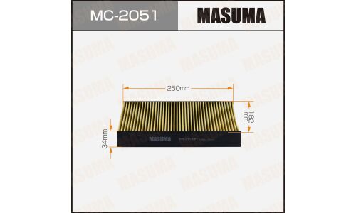 Салонный фильтр MASUMA (1//50)