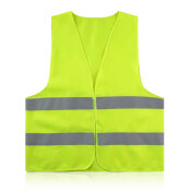 Жилет сигнальный Carfort со светоотражающими полосками, жёлтый Жилет сигнальный Carfort со светоотражающими полосками, жёлтый