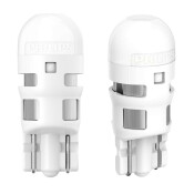 Лампа светодиодная Philips Ultinon W5W (W2.1x9.5d, T10), 12В, 1Вт (соответствует 5Вт), 6000К, комплект 2 шт