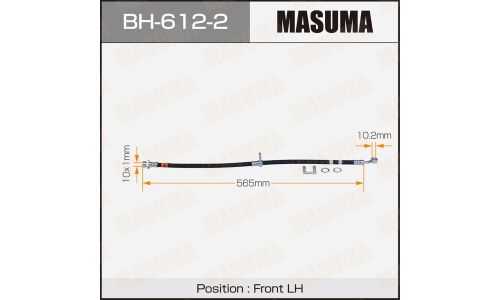 Шланг тормозной Masuma для Honda CR-V, передний, левый, арт. BH-612-2