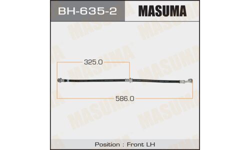 Шланг тормозной MASUMA N- /front/ MURANO Z50 LH