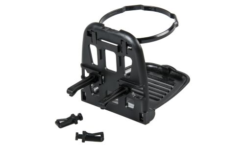 Подстаканник Airline, в дефлектор, складной, чёрный/серый, арт. ACH-D-001