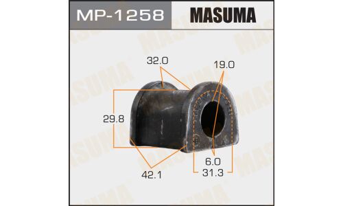 Втулка стабилизатора MASUMA /rear/ GALANT/ DJ1A, DM1A [уп.2]