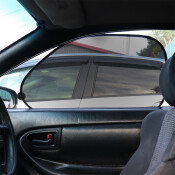 Шторка солнцезащитная, на боковое стекло, 645x380мм, на присосках, чёрная, 2шт Шторка солнцезащитная, на боковое стекло, 645x380мм, на присосках, чёрная, 2шт