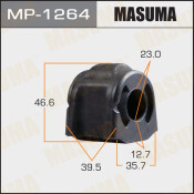 Втулка стабилизатора Masuma, арт. MP-1264 Втулка стабилизатора Masuma, арт. MP-1264