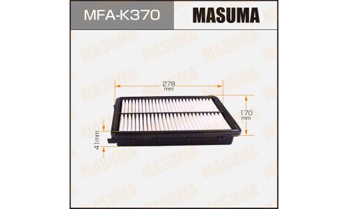 Фильтр воздушный Masuma, арт. MFA-K370
