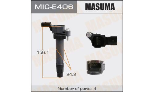 Катушка зажигания Masuma, для Chevrolet Spark, арт. MIC-E406