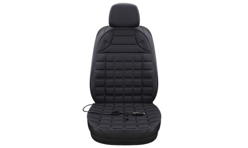 Накидка с подогревом CARFORT SUN, для передних сидений, ткань, черный цвет, 1шт