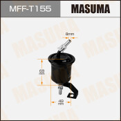 Фильтр топливный Masuma, арт. MFF-T155