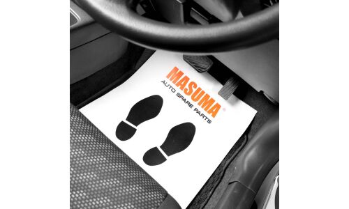 Коврик автомобильный Masuma защитный, бумажный, одноразовый