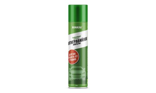 Антигравий Rinkai Professional Undercoating, с защитой от коррозии, аэрозоль 650мл, арт. RC1105
