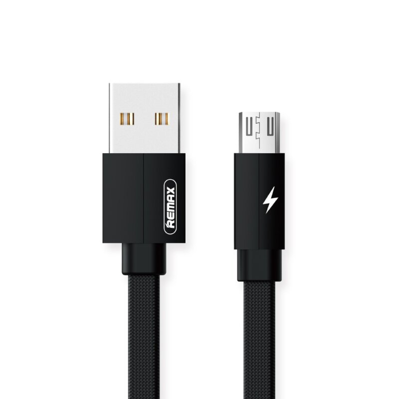 

Кабель Remax Kerolla RC-094m, microUSB, 2m, , 2.1A. Black (1/48
