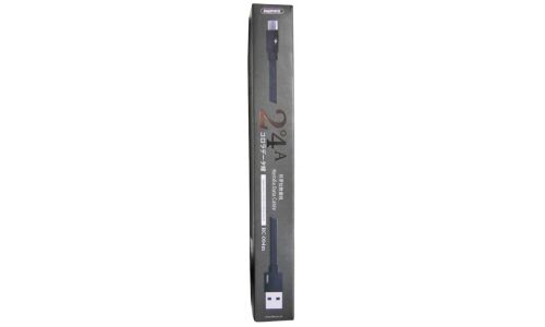 Кабель для мобильных устройств Remax Kerolla Data Cable, с USB на MicroUSB, 2м, чёрный арт. RC-094m
