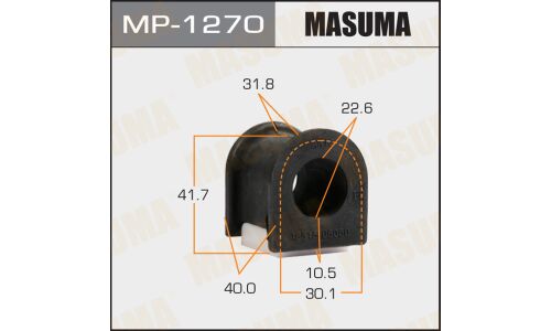 Втулка стабилизатора MASUMA  /front/ AVENSIS / AT220, CDT220  [уп.2]