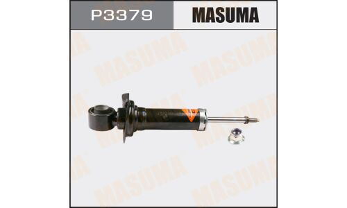 Амортизатор Masuma газомасляный двухтрубный, задний, левый, 1 шт, арт. P3379 (соответствует KYB 341358)