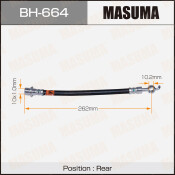 Шланг тормозной Masuma, задний, арт. BH-664