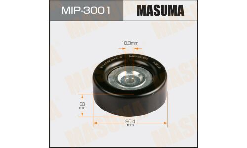 Ролик обводной ремня привода навесного оборудования MASUMA, 4G63.4G64.4G69