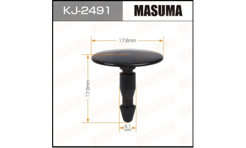 Клипса крепёжная подкрылок Masuma, для Honda, арт. KJ-2491