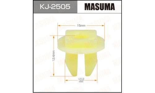 Клипса крепёжная бампера Masuma, для Infiniti, Nissan, арт. KJ-2505