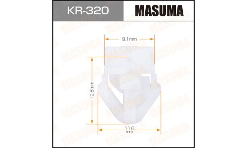 Клипса крепежная MASUMA KR-320 (OEM 87715-3K000)