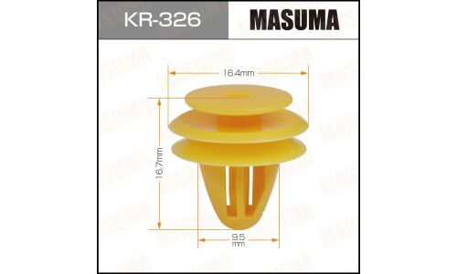 Клипса крепежная MASUMA KR-326 (OEM 82315-38000)