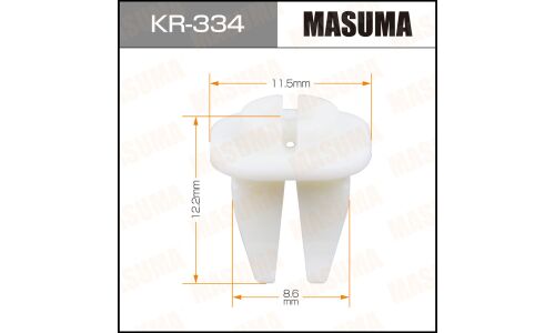 Клипса крепежная MASUMA KR-334 (OEM 86699-2M000)