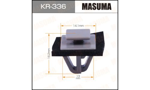 Клипса крепежная MASUMA KR-336 (OEM 87382-2W000)