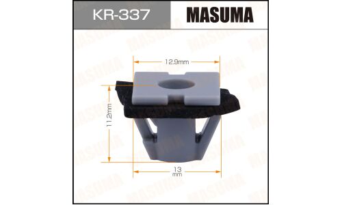 Клипса крепежная MASUMA KR-337 (OEM 87715-B4000, 87715-C8000)