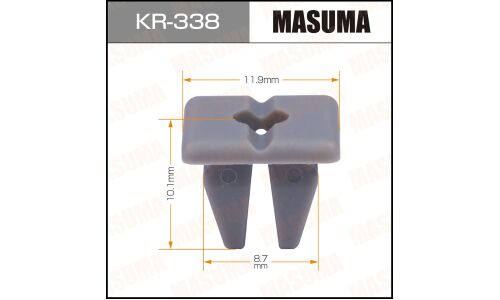 Клипса крепежная MASUMA KR-338 (OEM 86699-1E010)