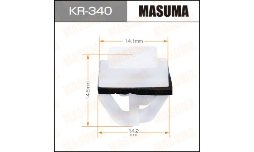 Клипса крепежная MASUMA KR-340 (OEM 87758-35010)