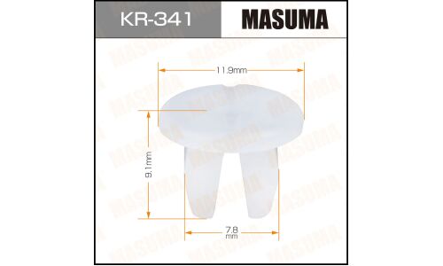 Клипса крепежная MASUMA KR-341 (OEM 14910-04000)