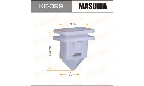 Клипса крепёжная порогов Masuma, для Volvo, арт. KE-399