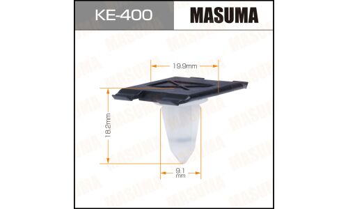 Клипса крепёжная молдинга крыла Masuma, для BMW, арт. KE-400