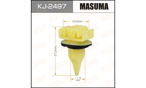 Клипса крепёжная накладок крыла Masuma, для Toyota, арт. KJ-2497