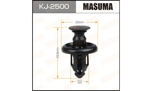 Клипса крепёжная деталей кузова Masuma, для Lexus, Toyota, арт. KJ-2500