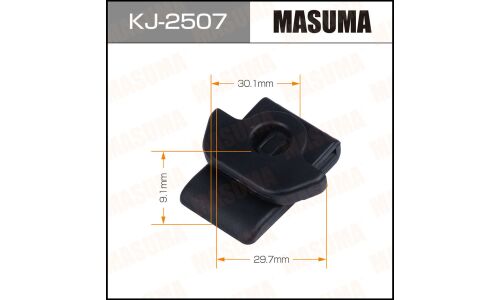 Клипса крепёжная передних подкрылок Masuma, для Infiniti, Nissan, арт. KJ-2507