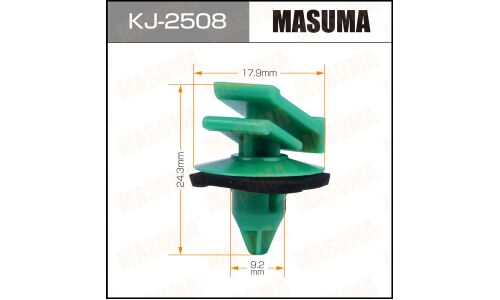 Клипса крепёжная порогов Masuma, для Nissan, арт. KJ-2508